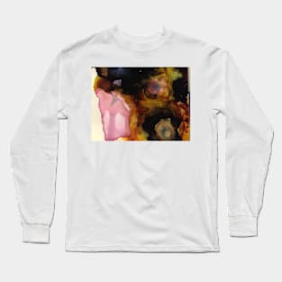 Untitled (Alcohol Ink) Long Sleeve T-Shirt